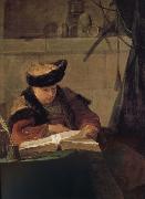 Jean Baptiste Simeon Chardin Reading philosopher oil painting reproduction